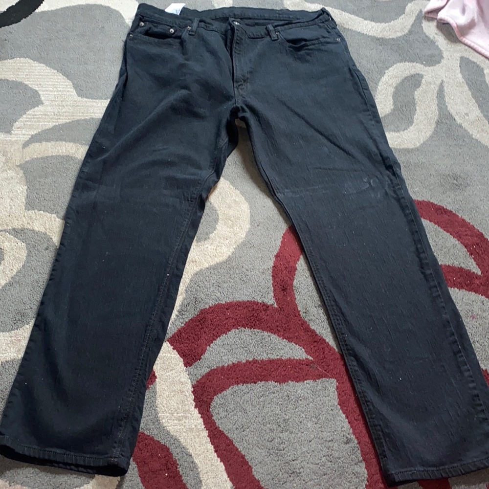 🌴EUC - Men’s Levi Strauss Black Denim Jeans Size 38x32
